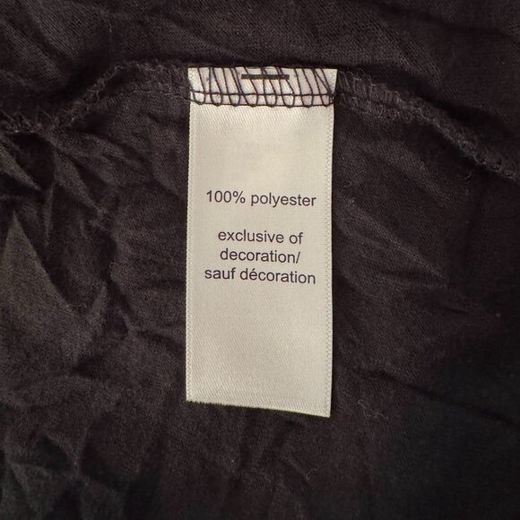 Maurices Plus Size 3X BLACK Stretchy Crinkle Lace Cami - Picture 8 of 11